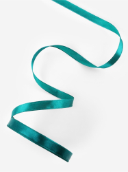 Изображение Лента атласная, 10 мм, 23±1 м, зелёная №126